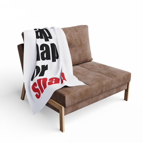 Brazilian Jiu Jitsu Blanket | Tap Nap Or Snap BJJ Repeat BJJ Arctic Fleece Blanket