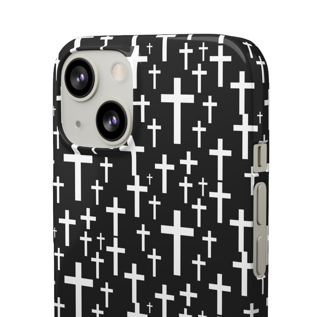 Faith In Jesus iPhone Christian Religion Phone Case | Faith Cross Phone Case | Christian Cross iPhone & Samsung Galaxy Snap Cases