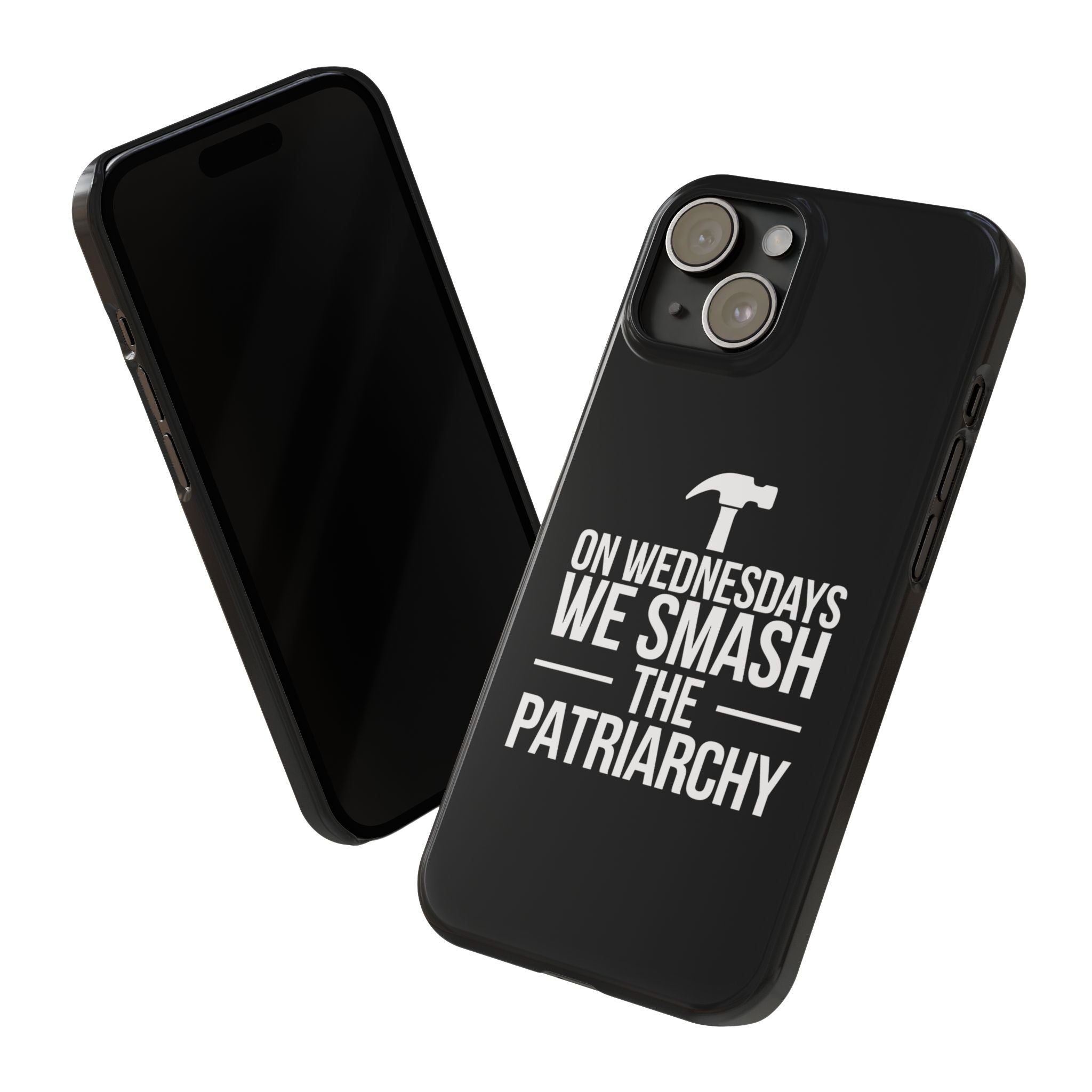 Premium On Wednesdays We Smash The Patriarchy iPhone Case | Feminist Gifts Slim Phone Cases