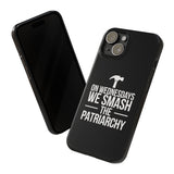 Premium On Wednesdays We Smash The Patriarchy iPhone Case | Feminist Gifts Slim Phone Cases Premium On Wednesdays We Smash The Patriarchy iPhone Case | Feminist Gifts Slim Phone Cases
