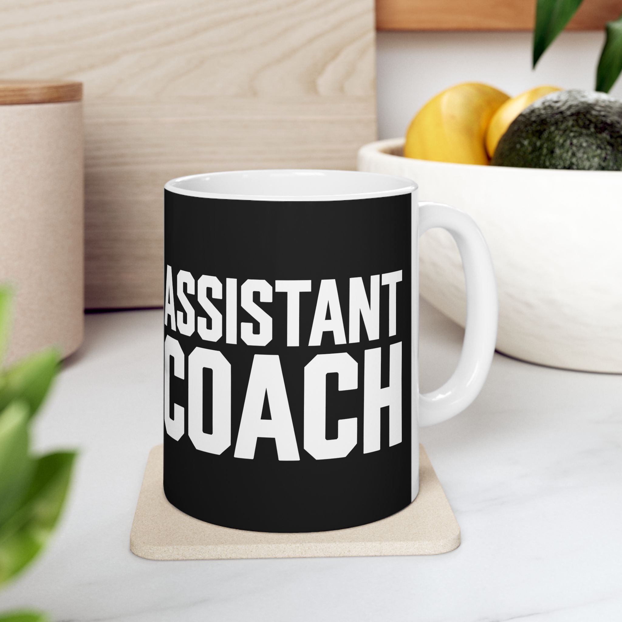 Assistant Coach Ceramic Mug | Bold Assistant Coach Gifts (11oz) Main image