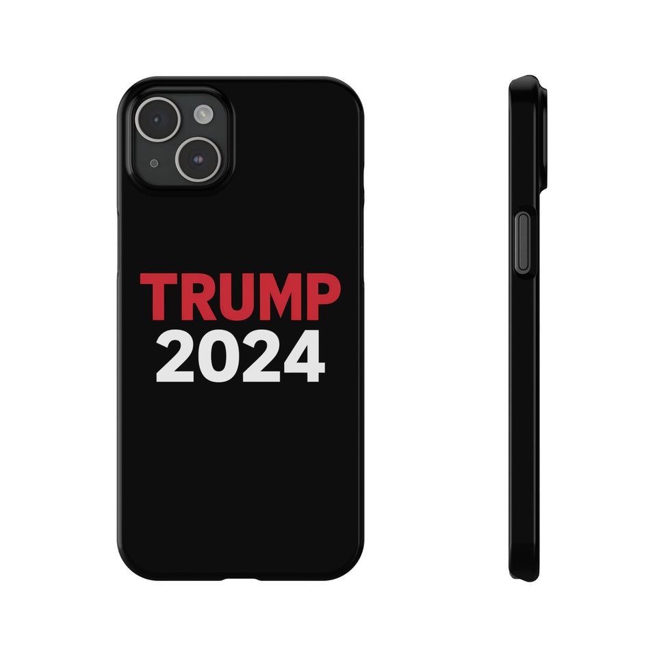 Premium Trump 2024 iPhone Case | Donald Trump Gifts Slim Phone Cases