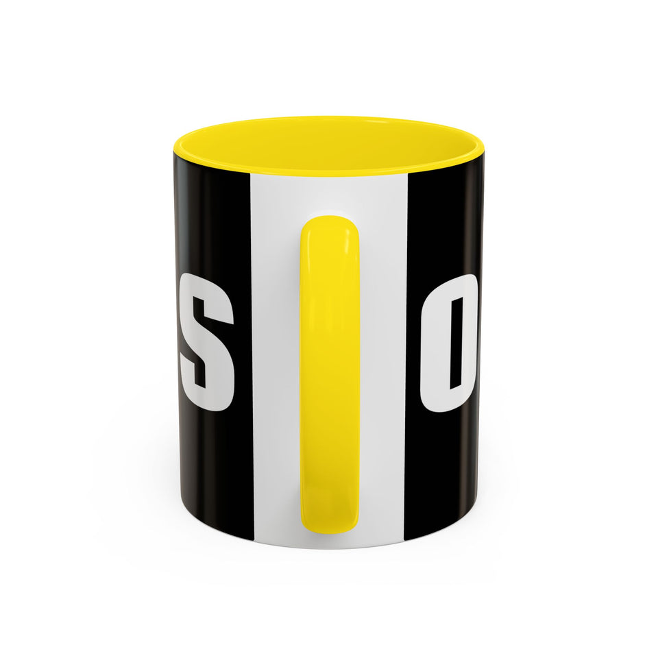 Brazilian Jiu Jitsu OSS | BJJ Accent Coffee Mug