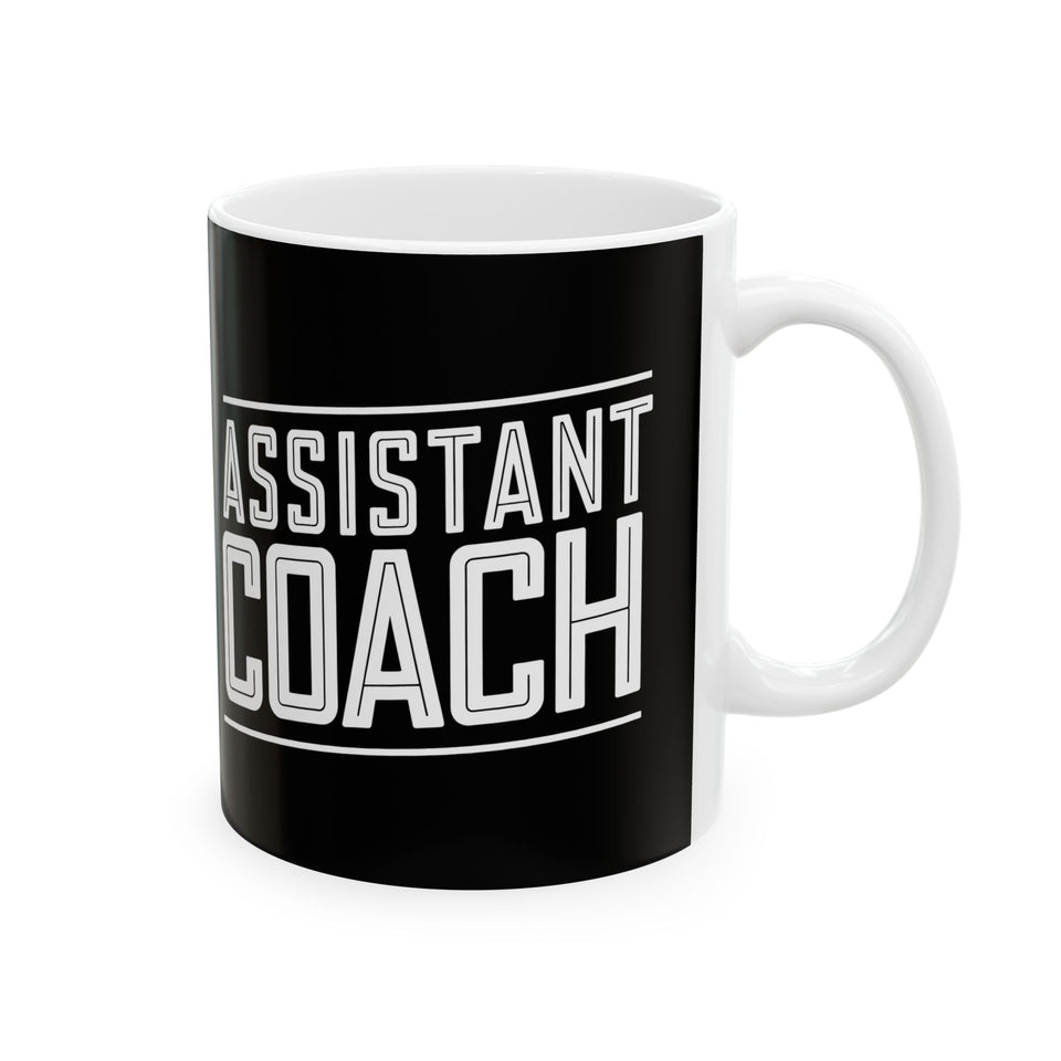 Assistant Coach Ceramic Mug | Cool Assistant Coach Gifts (11oz)