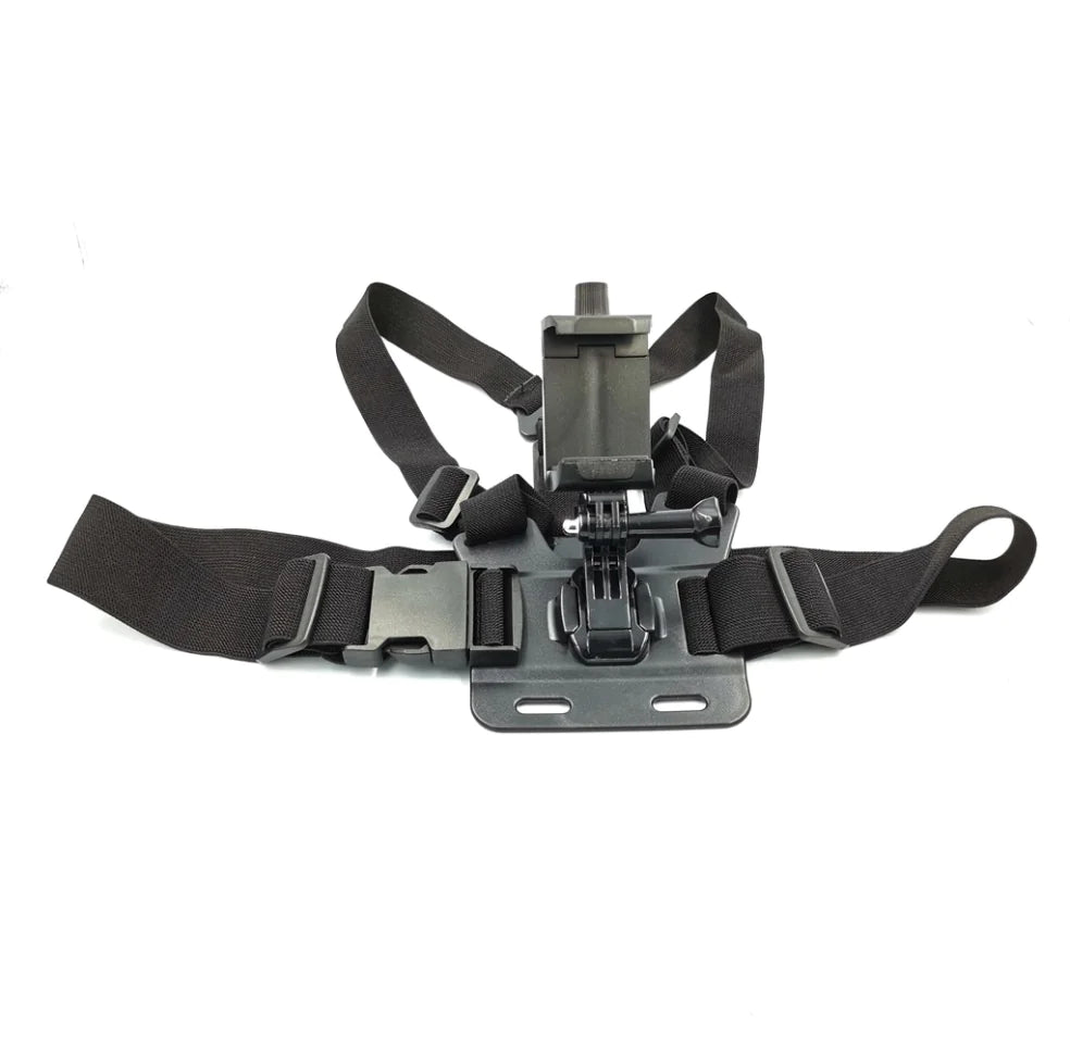 Adjustable Phone Chest Strap Holder | Android iPhone Samsung Galaxy Chest Holder