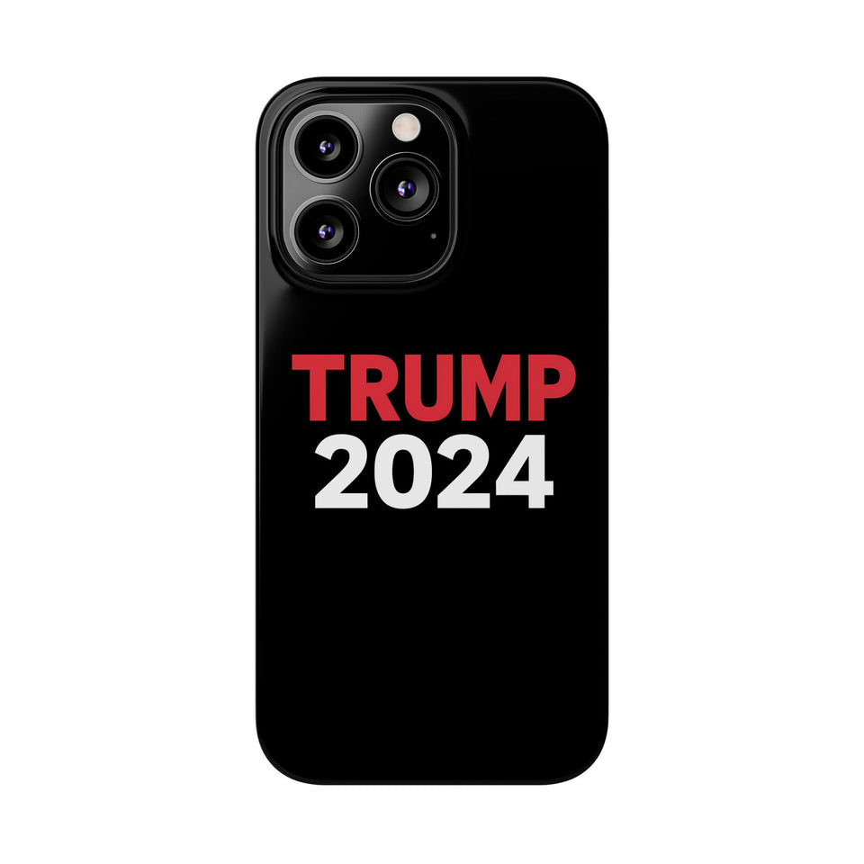Premium Trump 2024 iPhone Case | Donald Trump Gifts Slim Phone Cases