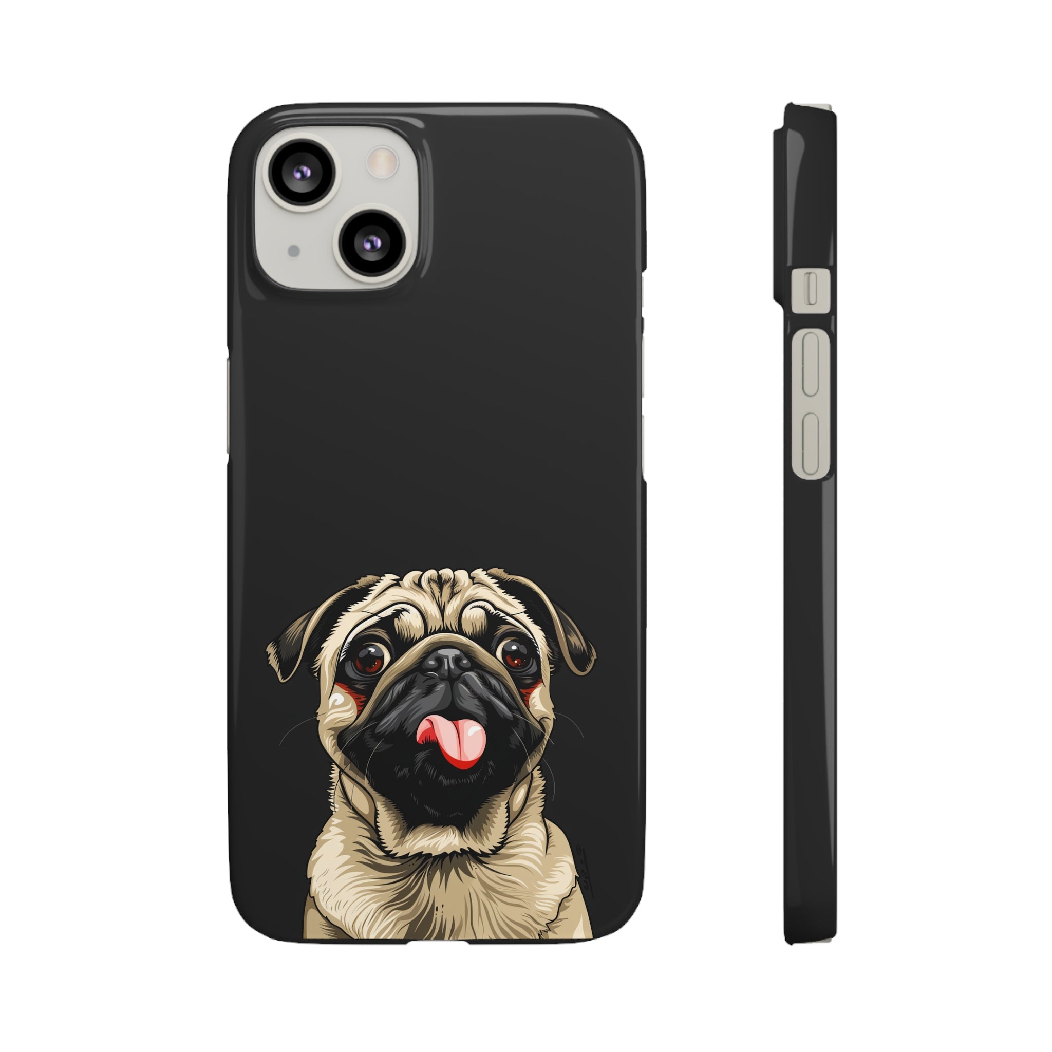 Pug Phone Case | I Love My Pug Phone Case | Pug iPhone & Samsung Galaxy Snap Cases Main image