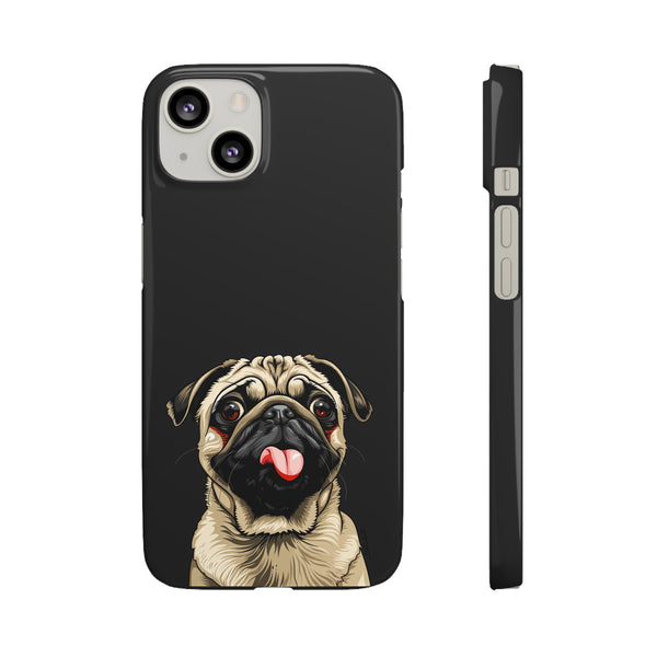 Pug Phone Case | I Love My Pug Phone Case | Pug iPhone & Samsung Galaxy Snap Cases