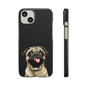 Pug Phone Case | I Love My Pug Phone Case | Pug iPhone & Samsung Galaxy Snap Cases