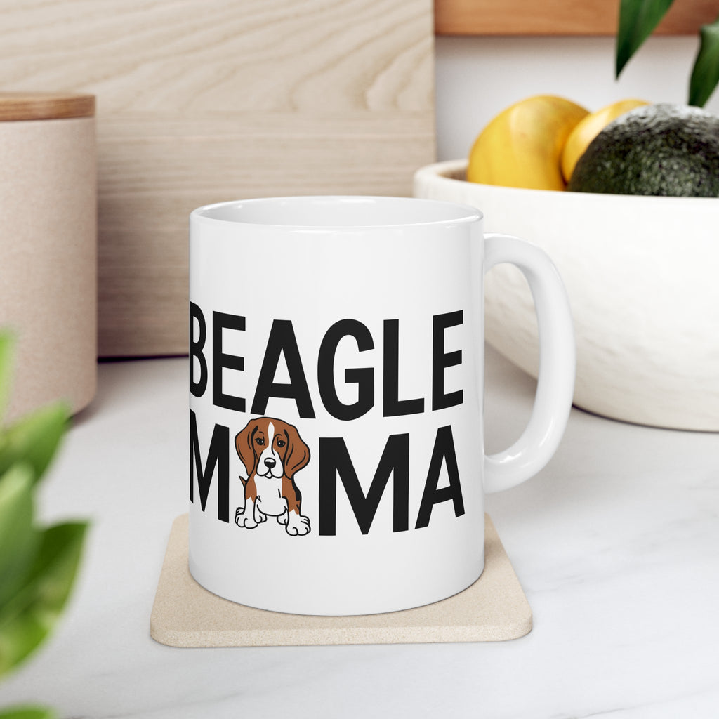 Beagle Mama Mug | Beagle Gifts | Beagle Ceramic Mug 11oz