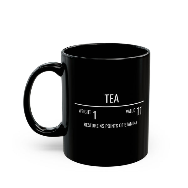 Tea RPG Black Mug