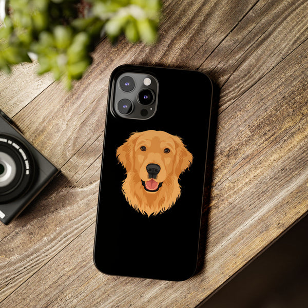 Premium Golden Retriever iPhone Case | Golden Retriever Gifts Slim Phone Cases