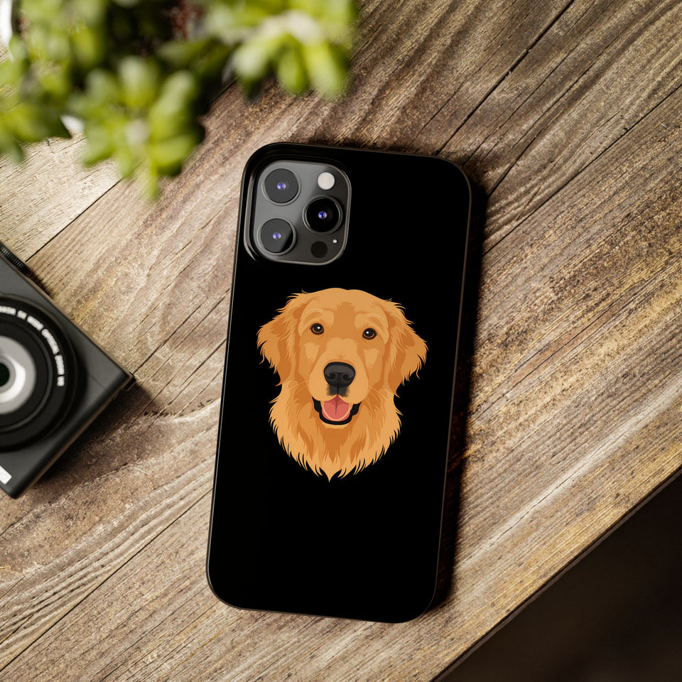 Premium Golden Retriever iPhone Case | Golden Retriever Gifts Slim Phone Cases