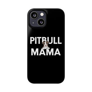 Premium Pitbull Mama 3 iPhone Case | Pitbull Gifts Slim Phone Cases Premium Pitbull Mama 3 iPhone Case | Pitbull Gifts Slim Phone Cases