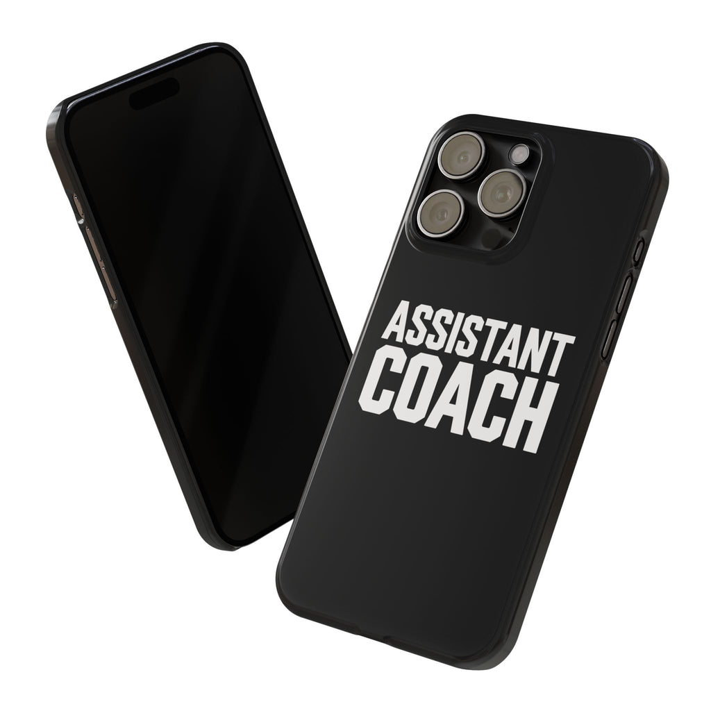 Premium Assistant Coach iPhone Case | Assistant Coach Gifts Slim Phone Cases