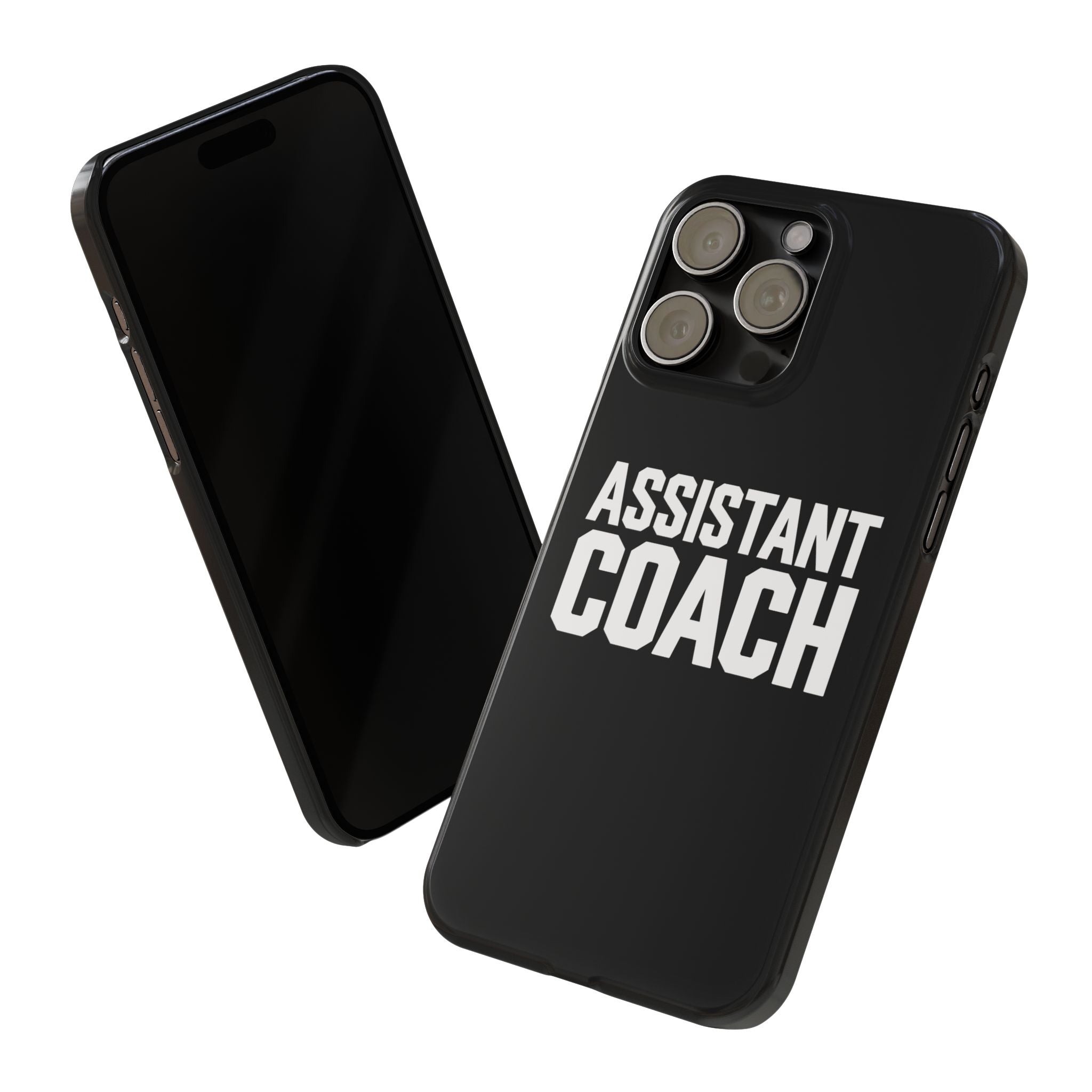Premium Assistant Coach iPhone Case | Assistant Coach Gifts Slim Phone Cases