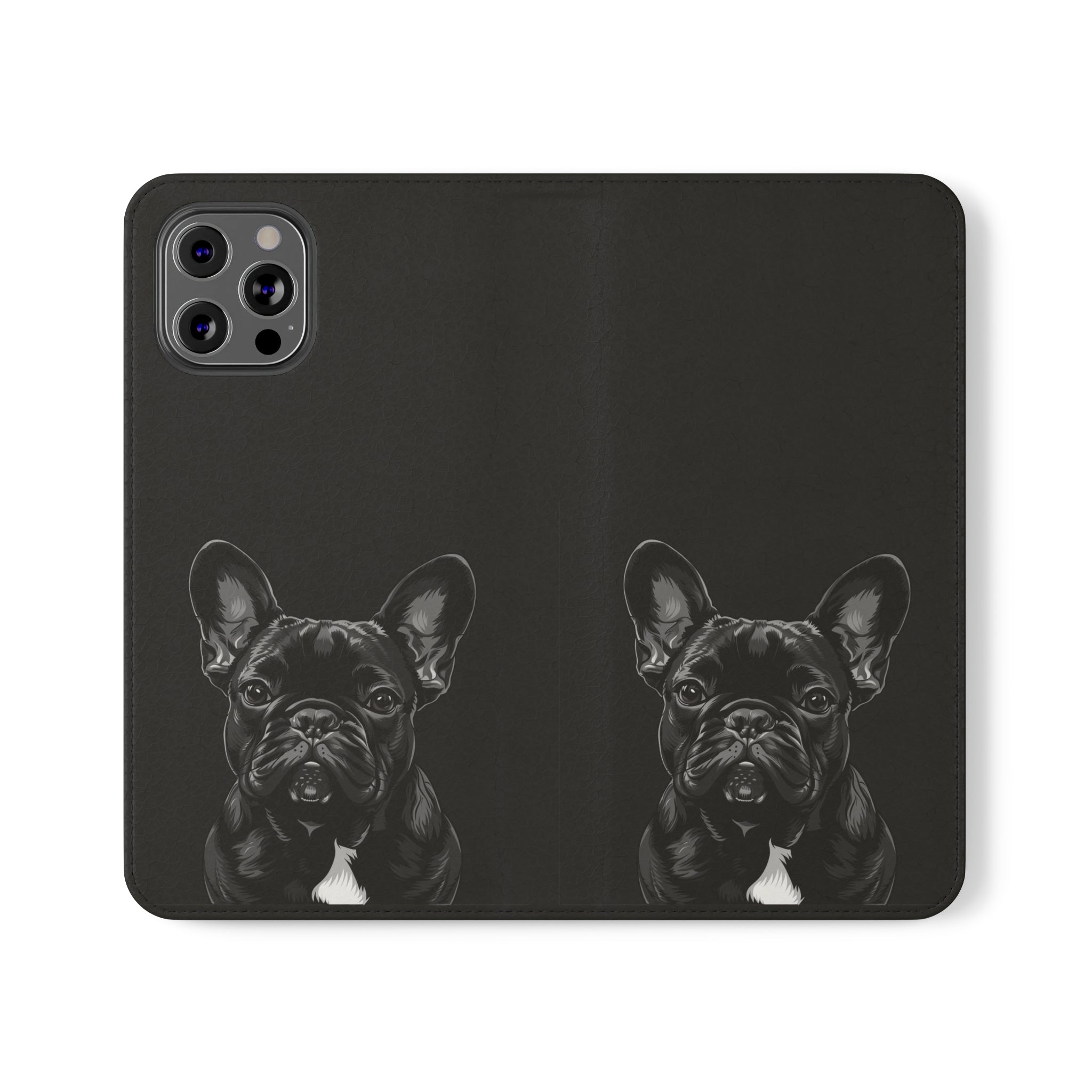 French Bulldog Phone Case | I Love My Frenchie Wallet Phone Case Gifts | IPhone & Samsung Galaxy French Bulldog Flip Cases