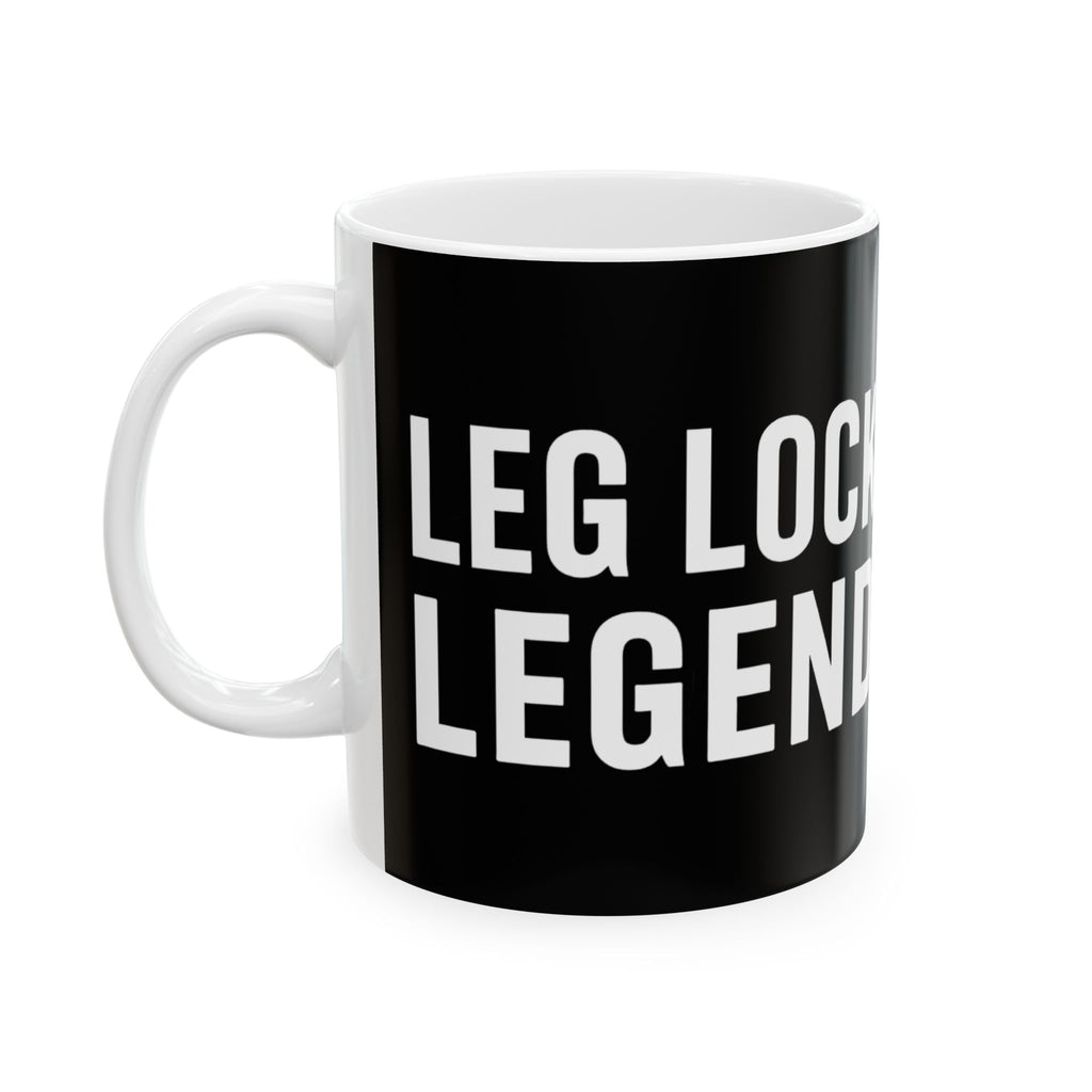 Brazilian Jiu Jitsu Leg Lock Legend BJJ Ceramic Mug | Brazilian Jiu Jitsu Gifts (11oz)