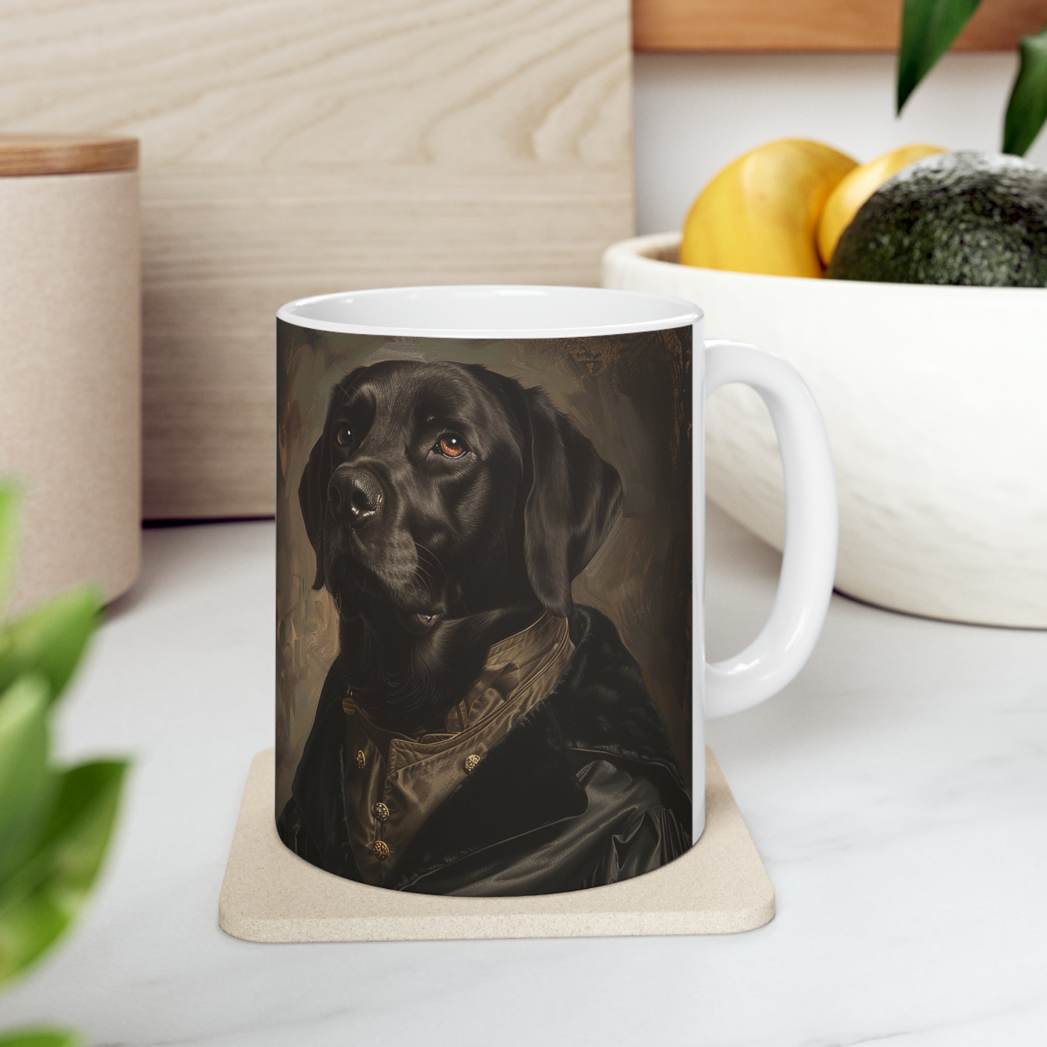Classical Painting Labrador Mug | Labrador Coffee Mug | Cute Labrador Gift | Funny Labrador Presents | Labrador Mug 1 11oz