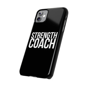 Premium Strength Coach iPhone Case | Strength Coach Gifts Slim Phone Cases Premium Strength Coach iPhone Case | Strength Coach Gifts Slim Phone Cases