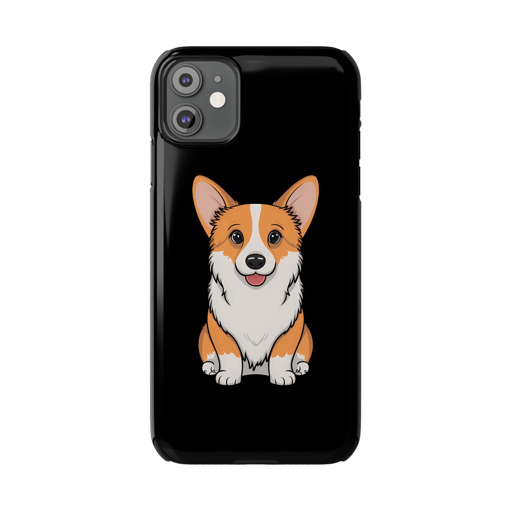 Cute Corgi Slim iPhone Case | Corgi Gift iPhone Case