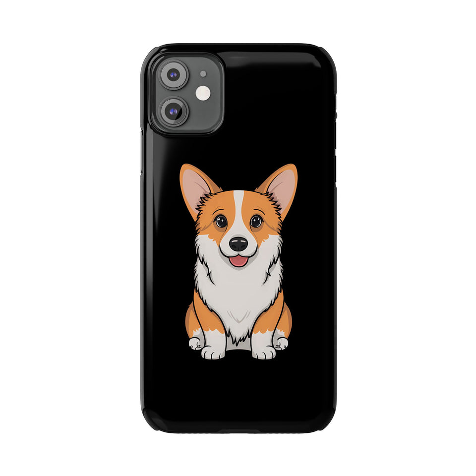 Cute Corgi Slim iPhone Case | Corgi Gift iPhone Case