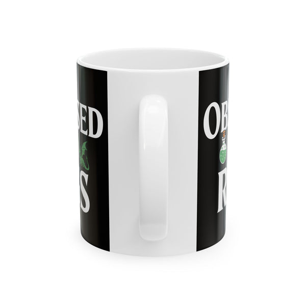 Obsessed With RPGs Ceramic Mug | Fantasy Role Playing Game Gifts (11oz)