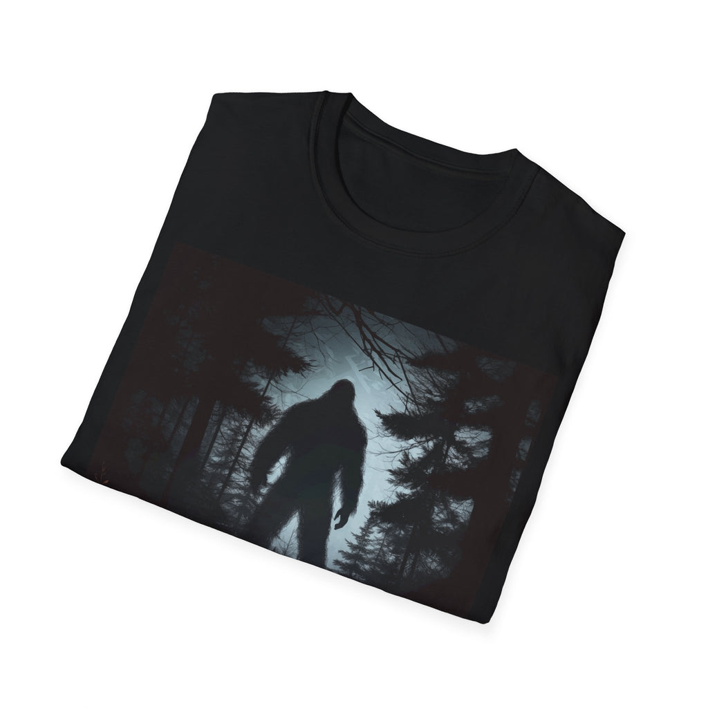 Bigfoot Shirt | Sasquatch Bigfoot T Shirt | Bigfoot Sasquatch Tee Shirt | Sasquatch Bigfoot Unisex Softstyle T-Shirt