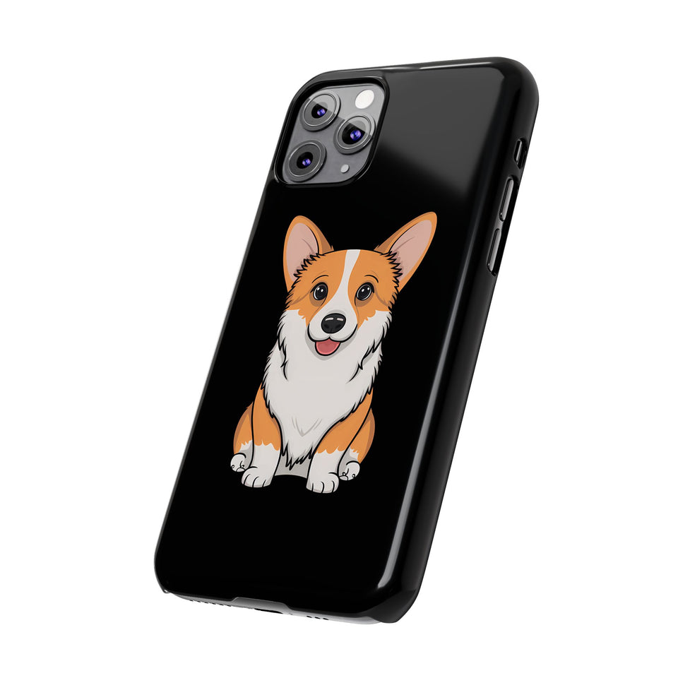 Cute Corgi Slim iPhone Case | Corgi Gift iPhone Case
