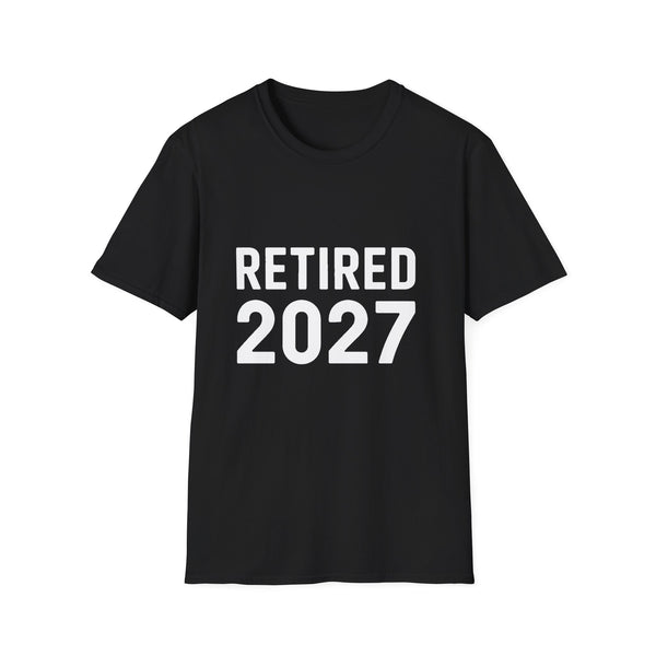 Retired 2027 Retirement Gift T-Shirt