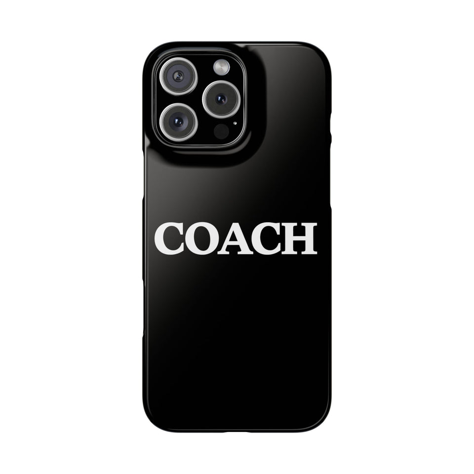 Premium Coach iPhone Case | Coach Gifts Slim Phone Cases