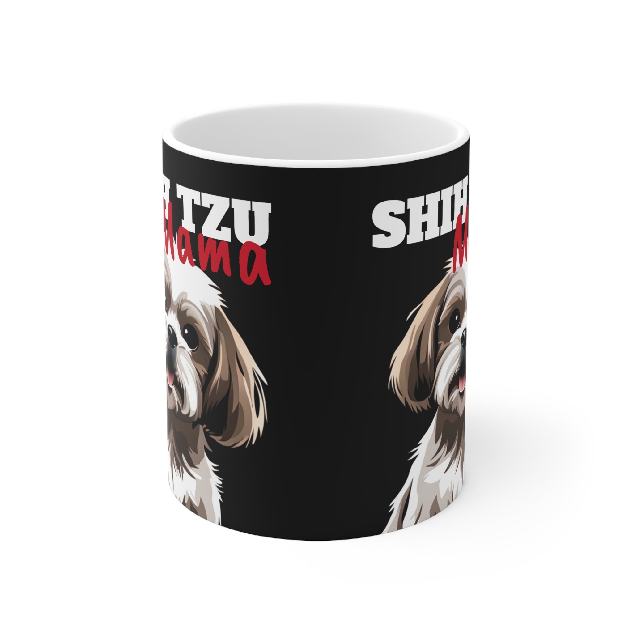 Shih Tzu Mama Mug | Shih Tzu Gifts | Shih Tzu ShiTzu Ceramic Mug 11oz Secondary image