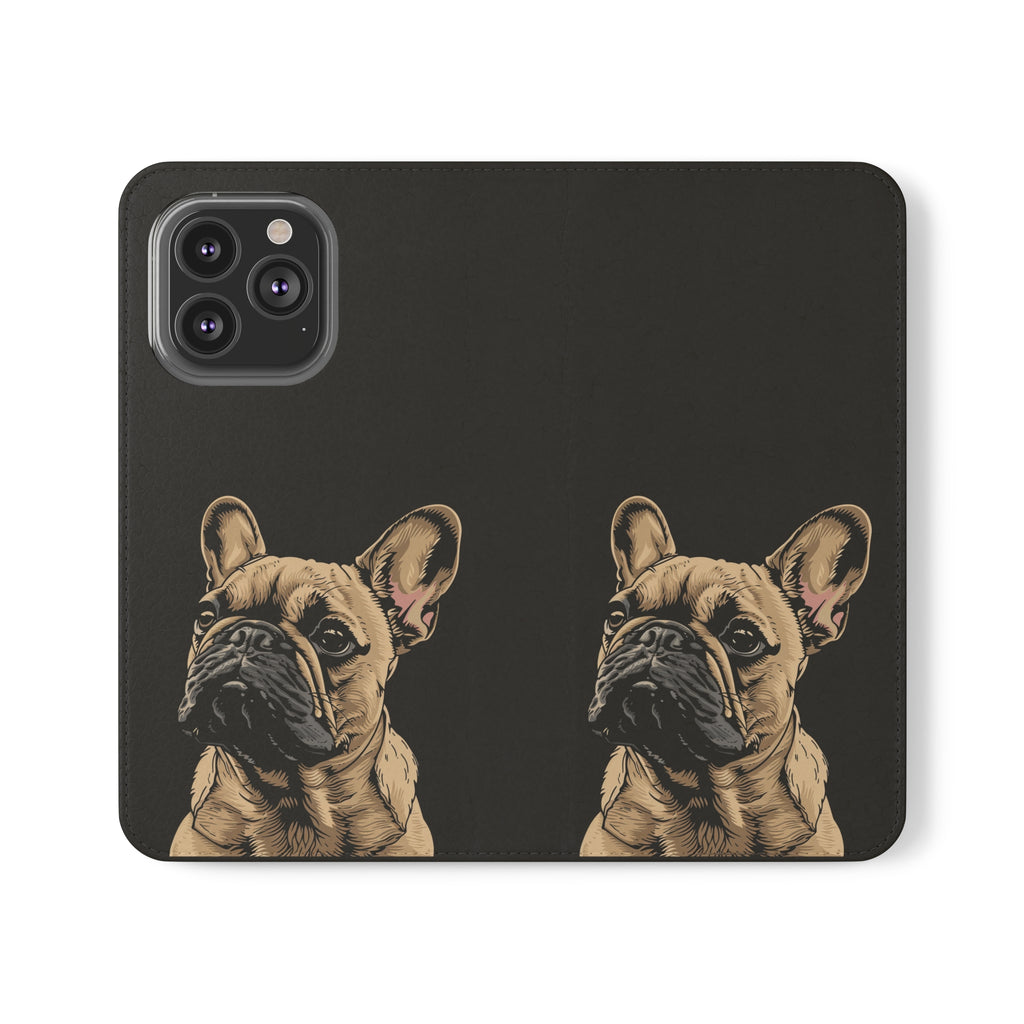 French Bulldog Phone Case | I Love My Frenchie Wallet Phone Case Gifts | IPhone & Samsung Galaxy French Bulldog Flip Cases