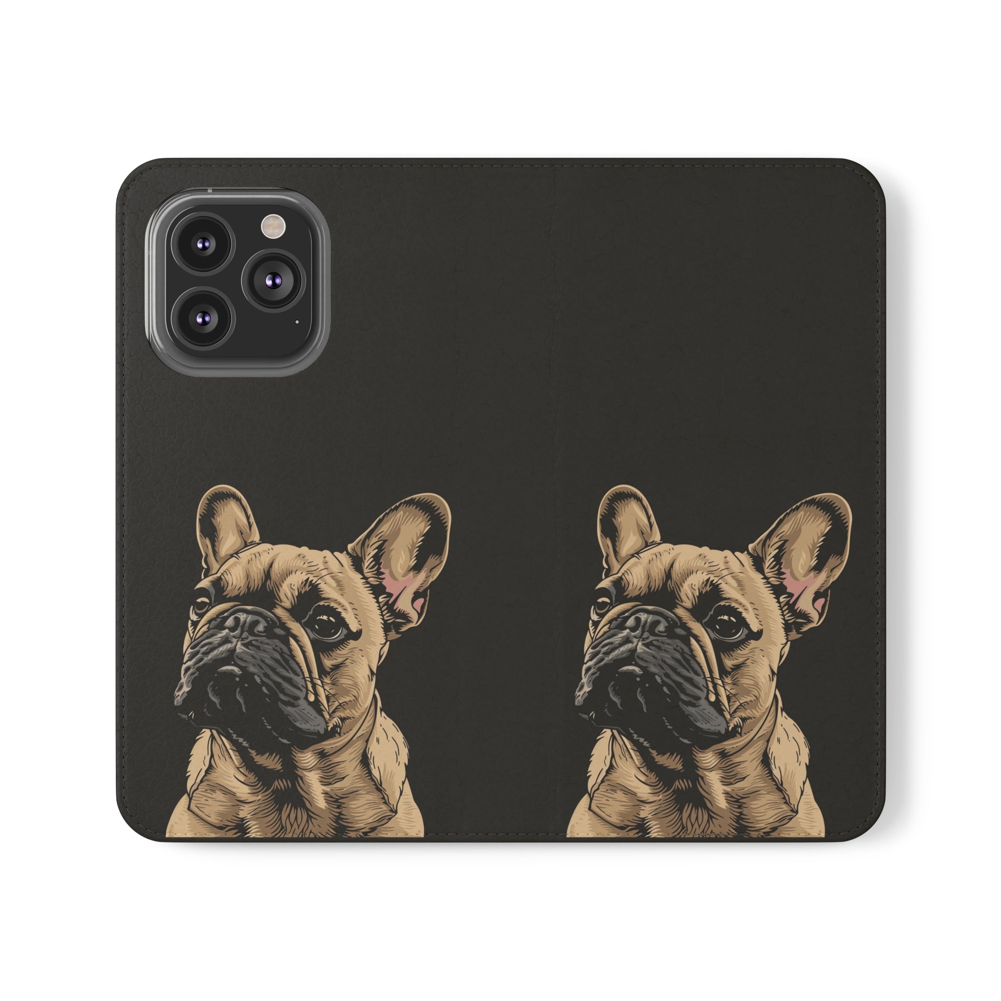 French Bulldog Phone Case | I Love My Frenchie Wallet Phone Case Gifts | IPhone & Samsung Galaxy French Bulldog Flip Cases