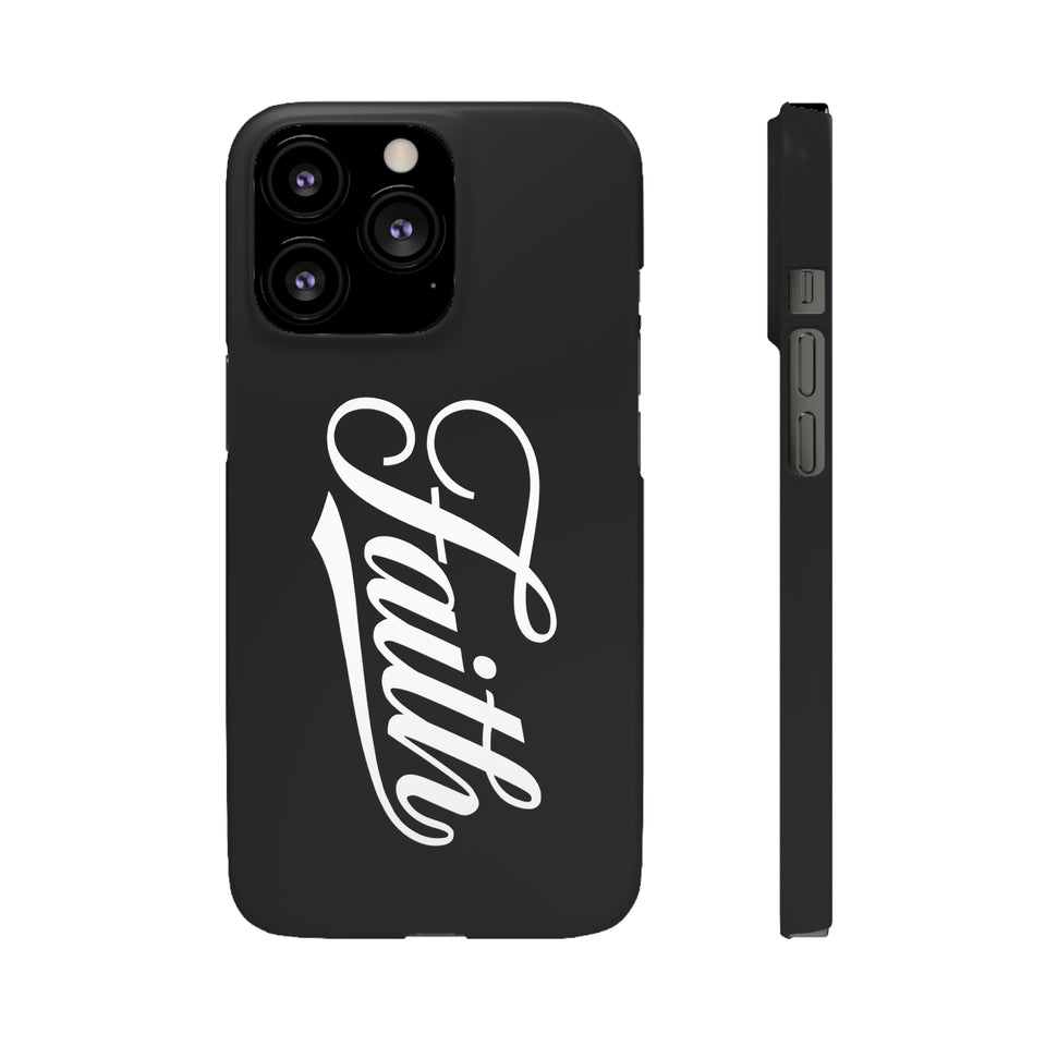 Faith In Jesus iPhone Christian Religion Phone Case | Jesus Faith Cross Phone Case | Faith Christian Cross iPhone & Samsung Galaxy Snap Cases