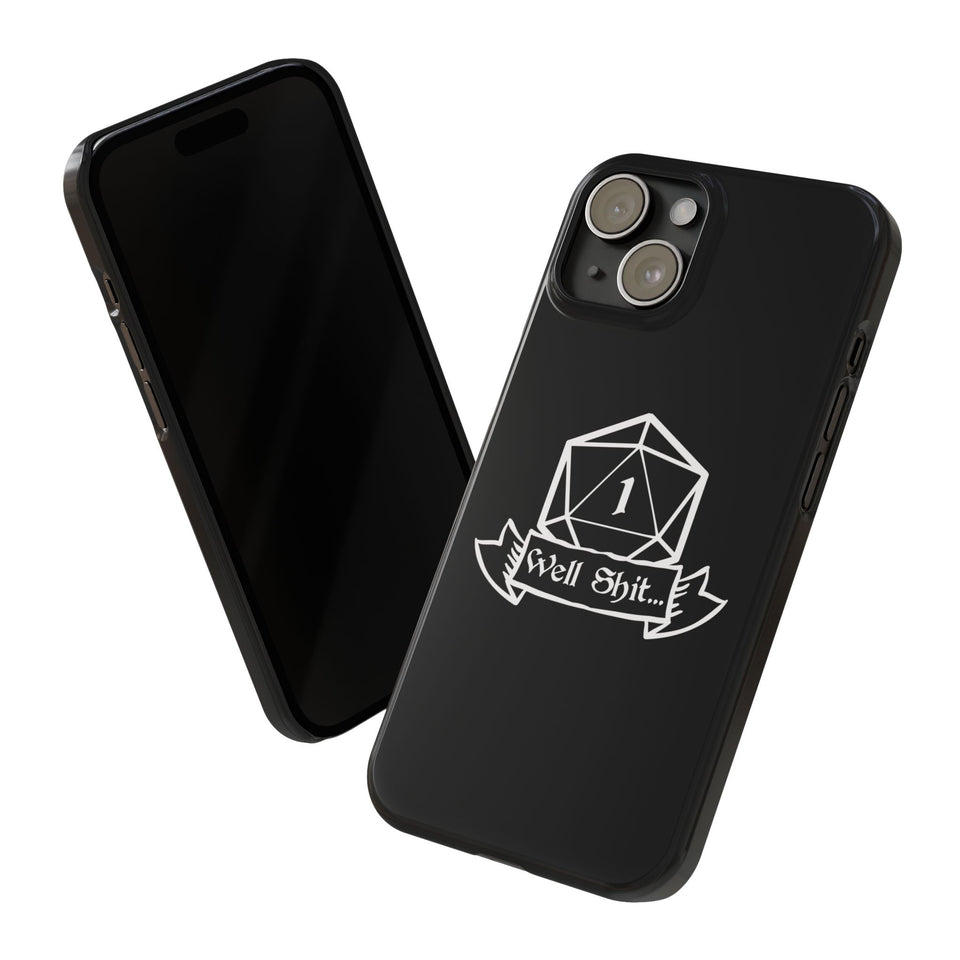 Premium Well Shit RPG iPhone Case | Fantasy Role Playing Game Gifts Slim Phone Cases