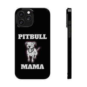 Premium Pitbull Mama 2 iPhone Case | Pitbull Gifts Slim Phone Cases Premium Pitbull Mama 2 iPhone Case | Pitbull Gifts Slim Phone Cases