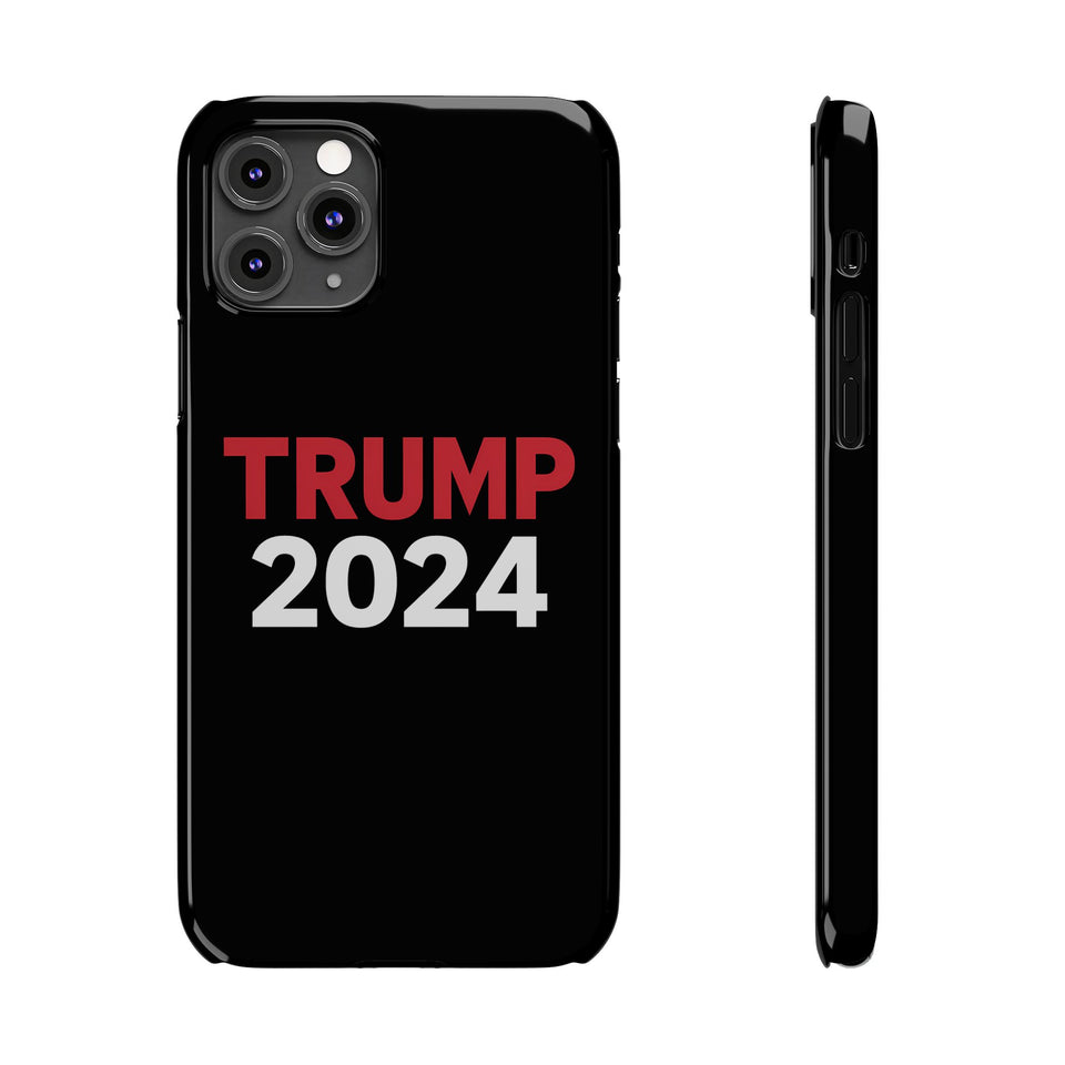 Premium Trump 2024 iPhone Case | Donald Trump Gifts Slim Phone Cases