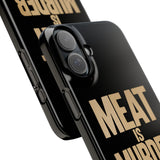 Premium Vegan Meat Is Murder iPhone Case | Vegan Gifts Slim Phone Cases Premium Vegan Meat Is Murder iPhone Case | Vegan Gifts Slim Phone Cases