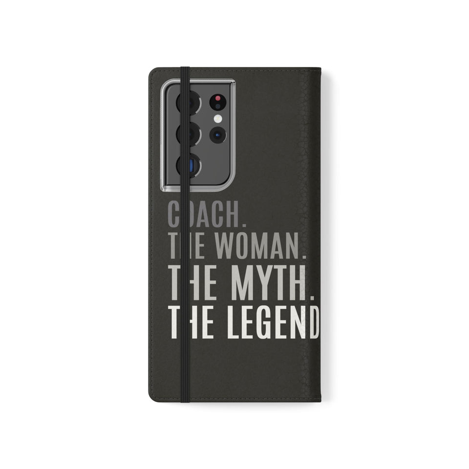 Premium Coach The Woman The Myth The Legend Phone Case | IPhone & Samsung Galaxy Coach Wallet Phone Cases