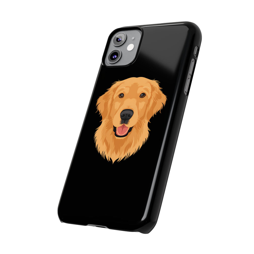 Premium Golden Retriever iPhone Case | Golden Retriever Gifts Slim Phone Cases