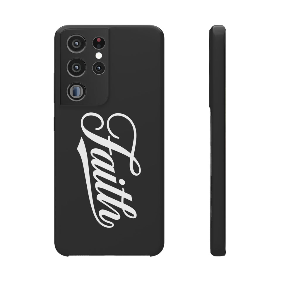 Faith In Jesus iPhone Christian Religion Phone Case | Jesus Faith Cross Phone Case | Faith Christian Cross iPhone & Samsung Galaxy Snap Cases
