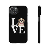 Premium Love Shih Tzu iPhone Case | Cute Shih Tzu Slim Phone Cases Premium Love Shih Tzu iPhone Case | Cute Shih Tzu Slim Phone Cases