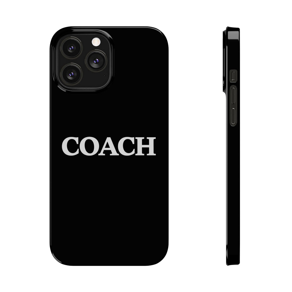 Premium Coach iPhone Case | Coach Gifts Slim Phone Cases