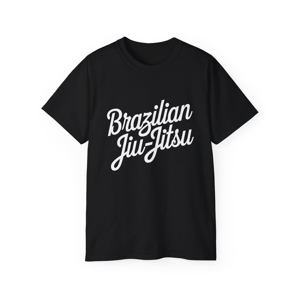 Brazilian Jiu Jitsu Cursive 2 Shirt | BJJ Gift | Brazilian Jiu Jitsu Merchandise | JiuJitsu Gifts | BJJ Presents Unisex T-Shirt