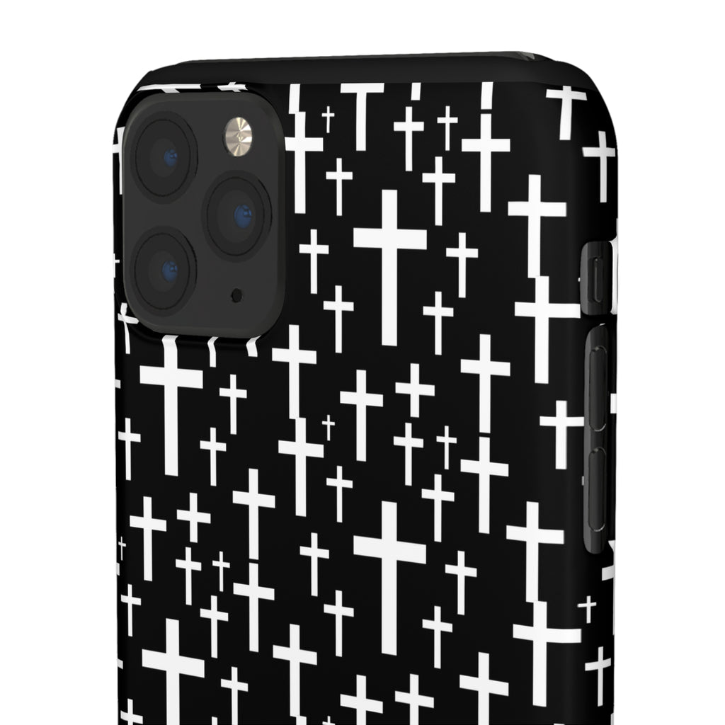 Faith In Jesus iPhone Christian Religion Phone Case | Faith Cross Phone Case | Christian Cross iPhone & Samsung Galaxy Snap Cases