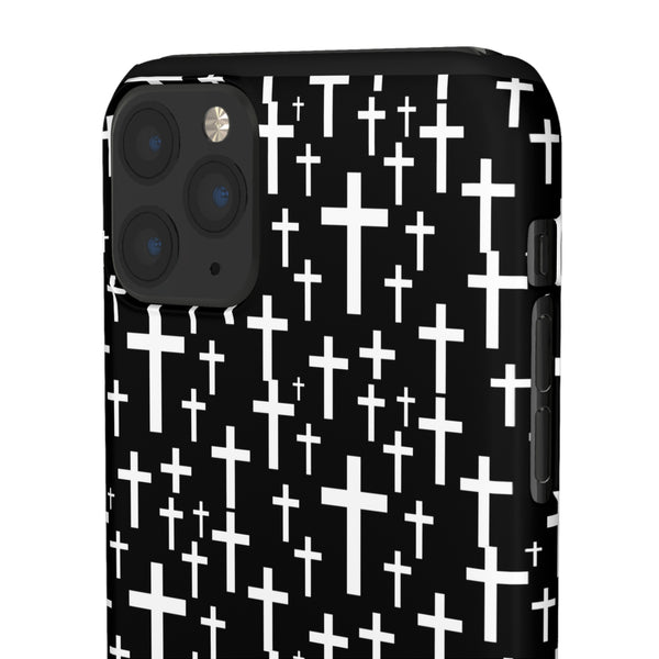 Faith In Jesus iPhone Christian Religion Phone Case | Faith Cross Phone Case | Christian Cross iPhone & Samsung Galaxy Snap Cases