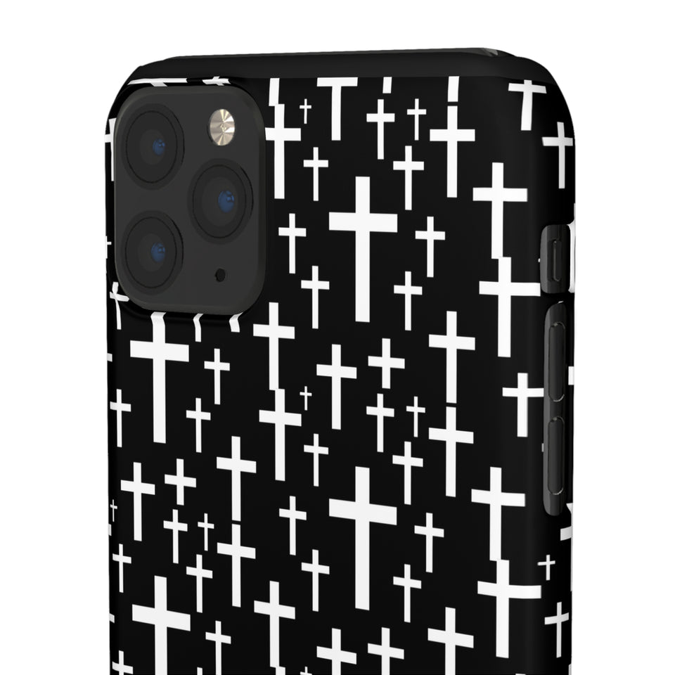 Faith In Jesus iPhone Christian Religion Phone Case | Faith Cross Phone Case | Christian Cross iPhone & Samsung Galaxy Snap Cases