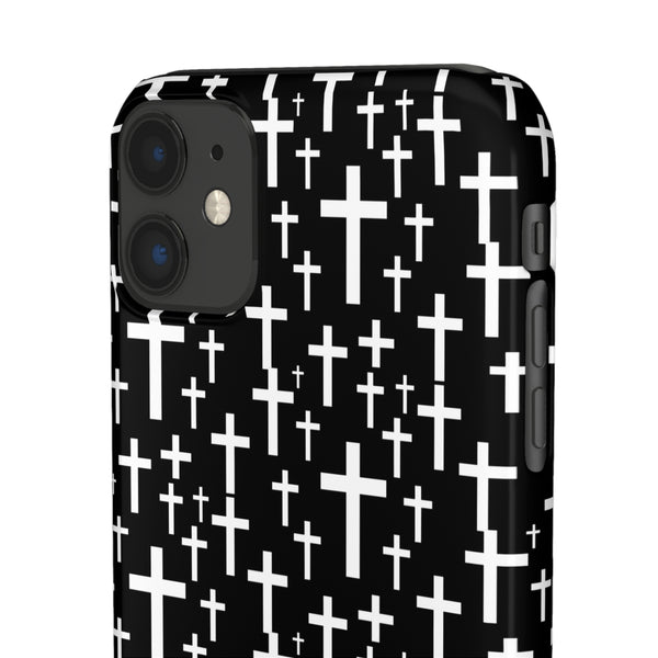 Faith In Jesus iPhone Christian Religion Phone Case | Faith Cross Phone Case | Christian Cross iPhone & Samsung Galaxy Snap Cases