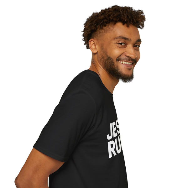 Jesus Rules Christian Unisex Softstyle T-Shirt - Jesus Rules Shirt